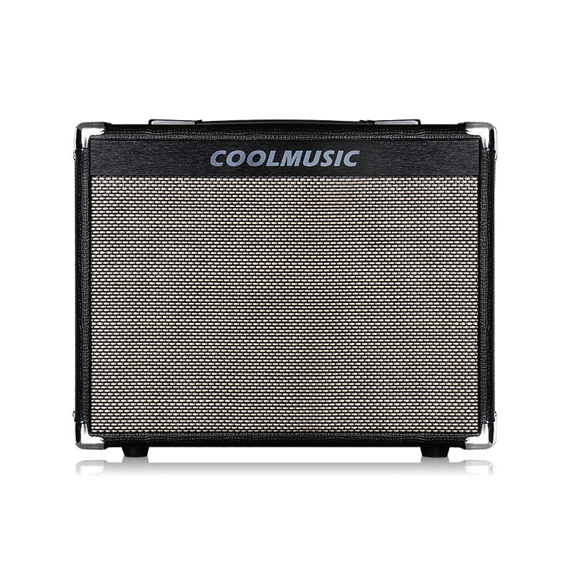 Musical Instrument Amplifier - COOLMUSIC UNIQUE-50 電子ギターアンプ 50 ワットアンプ楽器スピーカーコンパクトポータブル内蔵リバーブ