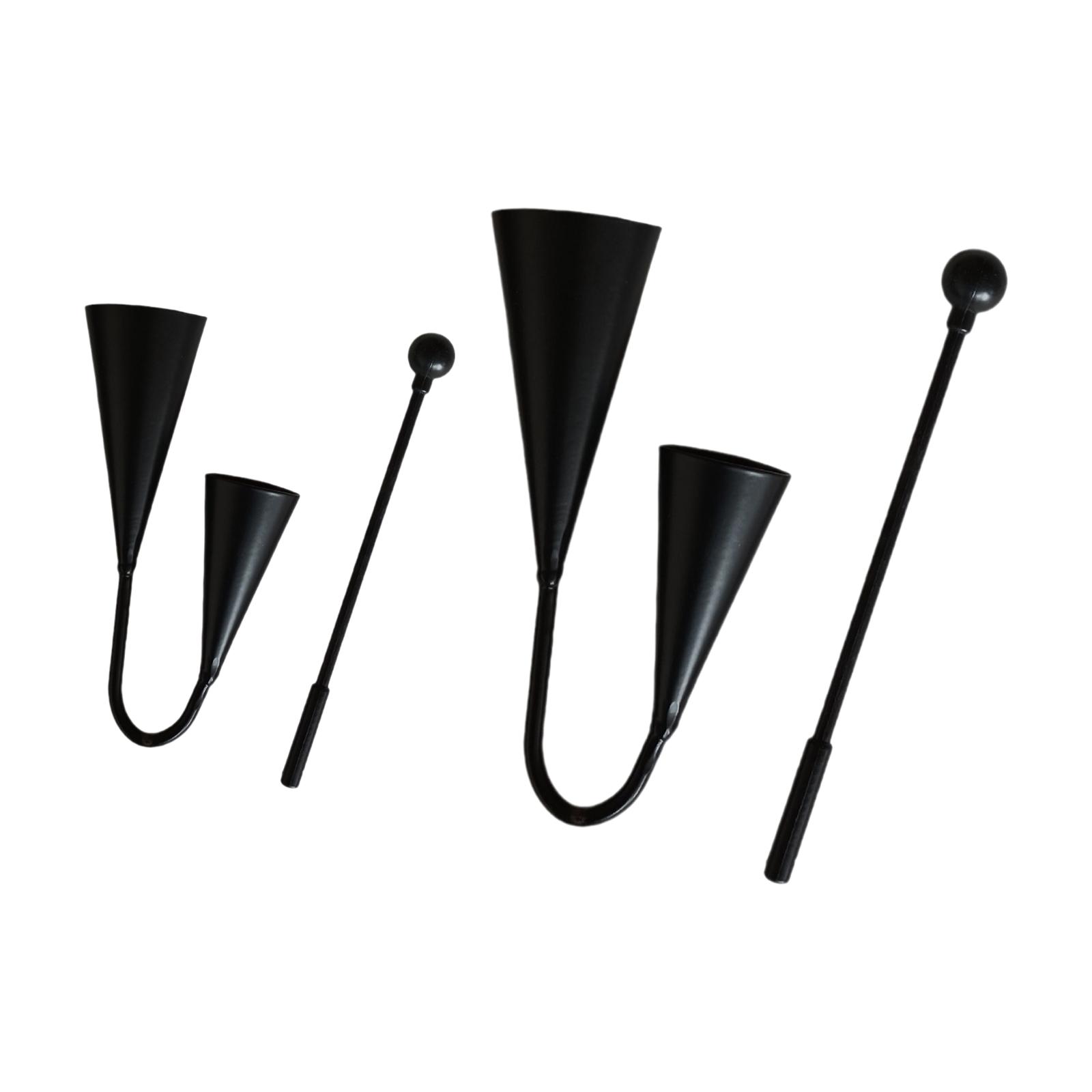Musical Instrument Agogo - 子供、agogoベル、マレット付きパーティー、面白いラチン音楽、金属製ダブルベル、教育用カウボーイ