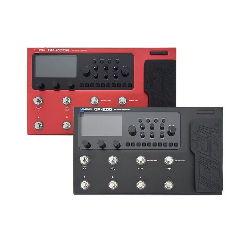 Musical Instrument Accessories - プロ仕様のパフォーマンス用エレキギターベースシンセサイザーサウンドカード Valeton GP200 高品質楽器アクセサリー