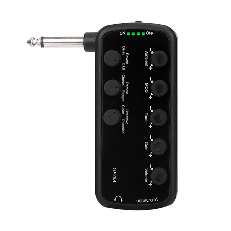 Musical Instrument Amplifier - HOTB72A ギターアンプ ギターエフェクト ポータブルヘッドホンアンプ プラグアンドプレイ エレキギター用