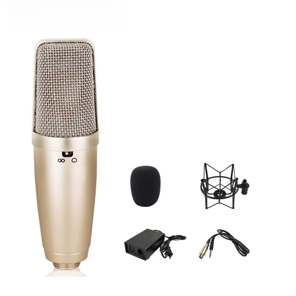 Song With Musical Instrument - 新品 キッズマイク スタンド付き カラオケ 歌 音楽