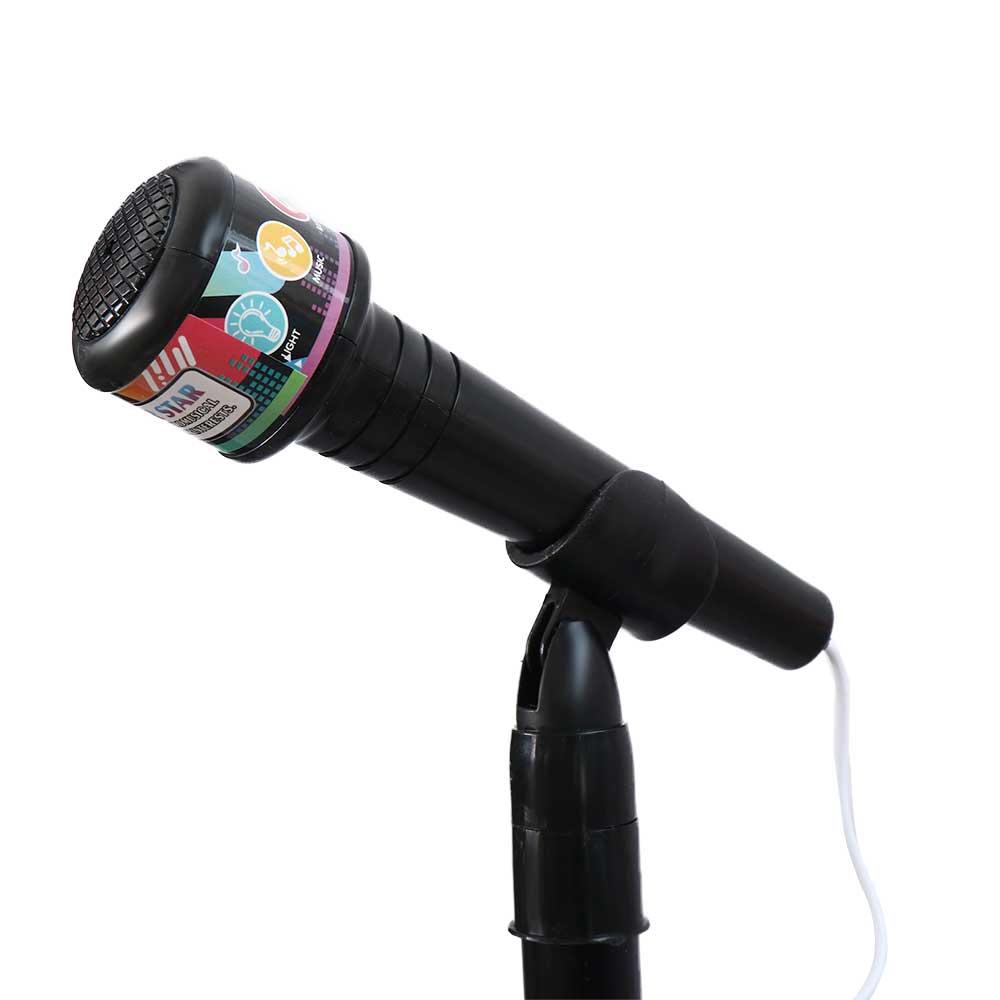 Song With Musical Instrument - スタンド付き教育用カラオケ LEDライトマイク 歌唱マイク 歌唱用マイク 音楽楽器