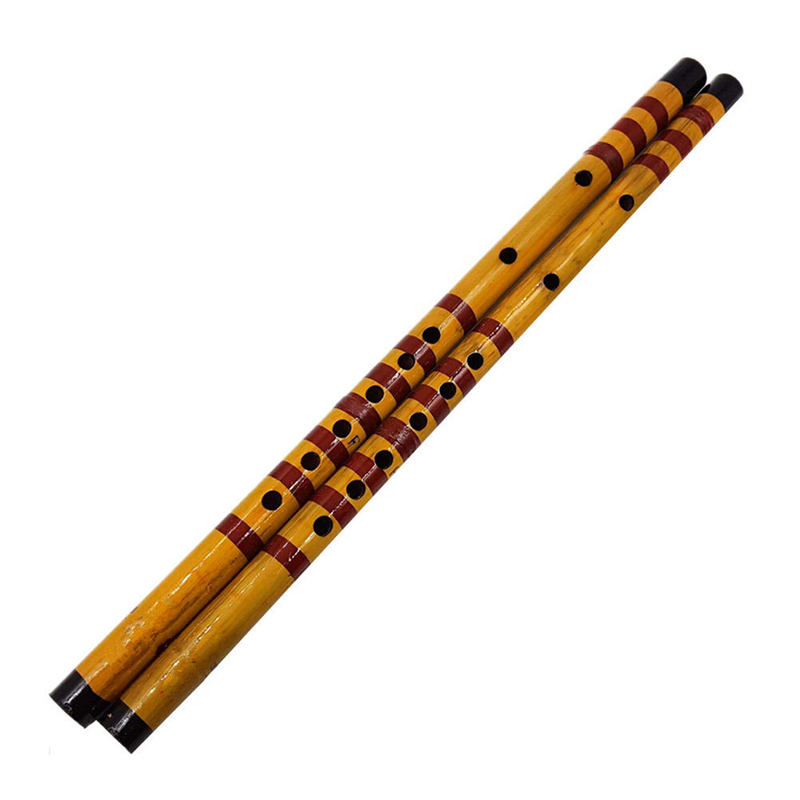 Musical Instrument Zurna - 新しい手作りの伝統的な茶色のつぼみの木製楽器フルート装飾竹1個の竹のフルート