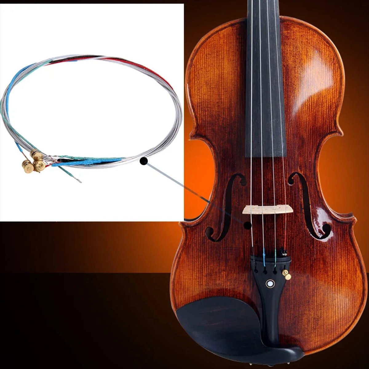 Musical Instrument With Strings - ABPF バイオリン弦 4/4 プロフェッショナルフルセットバイオリン弦 E-A-D-G コア楽器部品アルミバイオリンアクセサリー