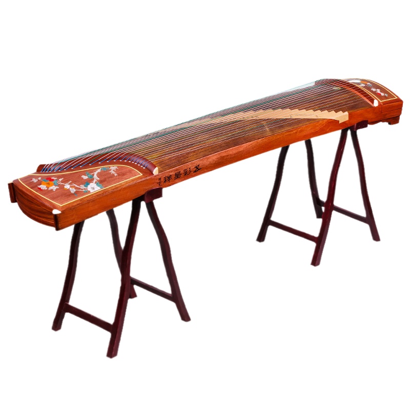 Musical Instrument Accessories - ユニバーサル古筝ブラケット A 字型古筝ディスプレイスタンドポータブル硬材安定ホルダー楽器アクセサリー