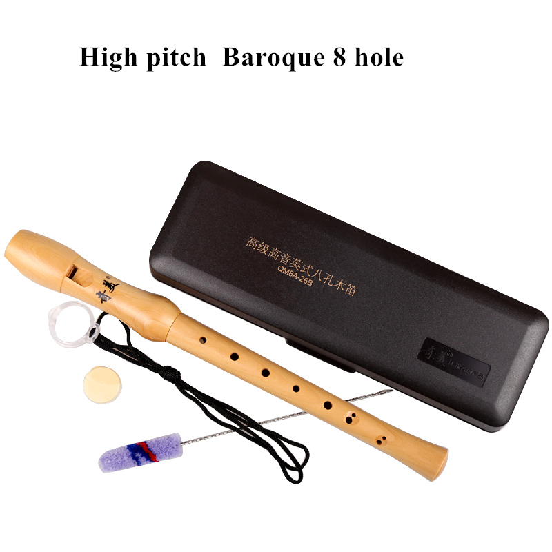 Musical Instrument German - 中国縦型クラリネットフルート、木制レコーダー、楽器、ドイツ语、バロック、ソプラノ、8穴
