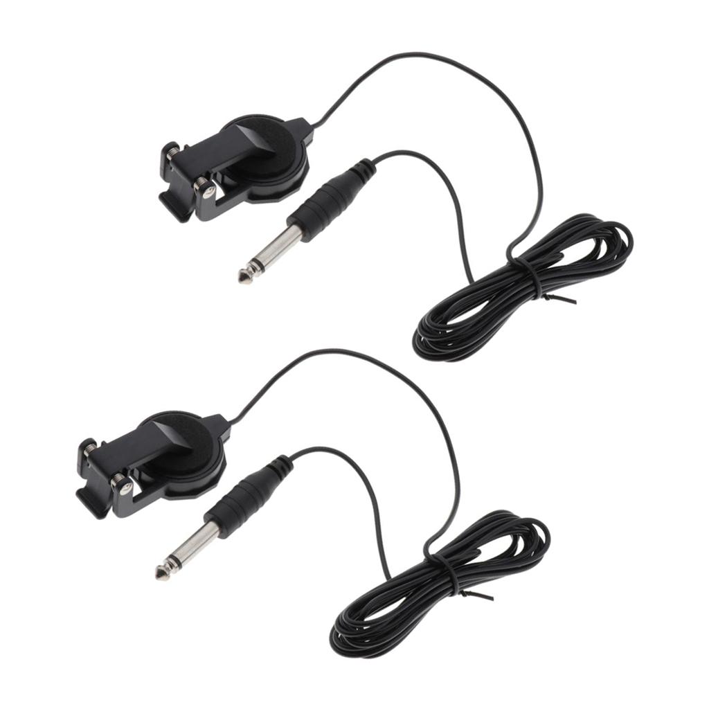 Musical Instrument Amplifier - ウクレレバイオリン用ピックアップキット 簡単設置 貼り付け式楽器用アンプピックアップアクセサリー アコースティックギター・ウクレレ用
