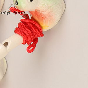 Musical Instrument In Drawing - 1 個ランダムカラー描画水鳥笛セラミック水鳥笛楽器かわいい屋外チームスポーツホイッスル