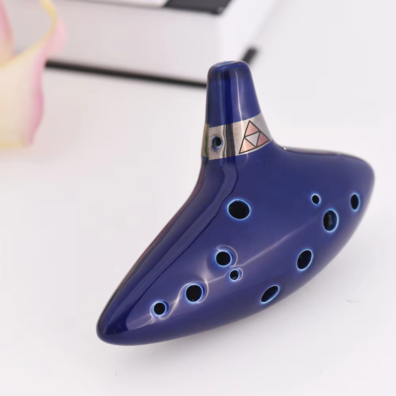 12穴オカリナ セラミック製アルトC管 フルート管楽器 歌詞 - Song With Musical Instrument のレビューと価格