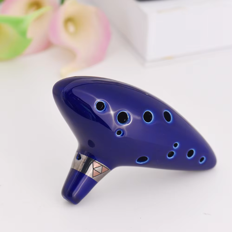 12穴オカリナ セラミック製アルトC管 フルート管楽器 歌詞 - Song With Musical Instrument のレビューと価格
