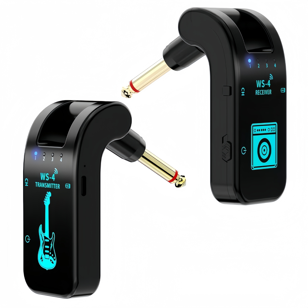 2.4G ワイヤレスギターシステム - エレキギターとベース - Musical Instrument Amplifier のレビューと価格