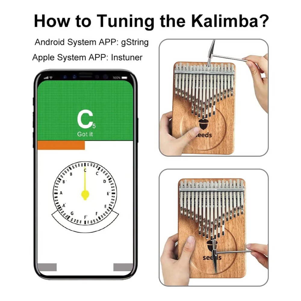 カラムバ楽器,カラーシード,3層,41キー,cトーン,プロの - Musical Instrument Tabla のレビューと価格