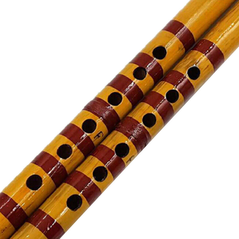 新しい手作りの伝統的な茶色のつぼみの木製楽器フルート装飾竹1 - Musical Instrument Zurna のレビューと価格
