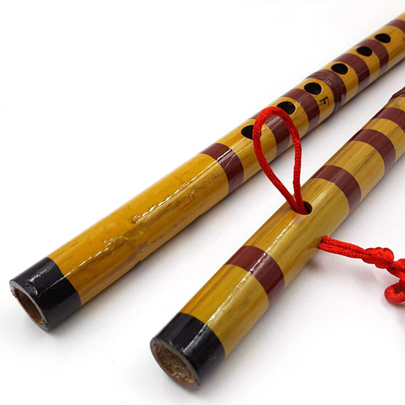 新しい手作りの伝統的な茶色のつぼみの木製楽器フルート装飾竹1 - Musical Instrument Zurna のレビューと価格