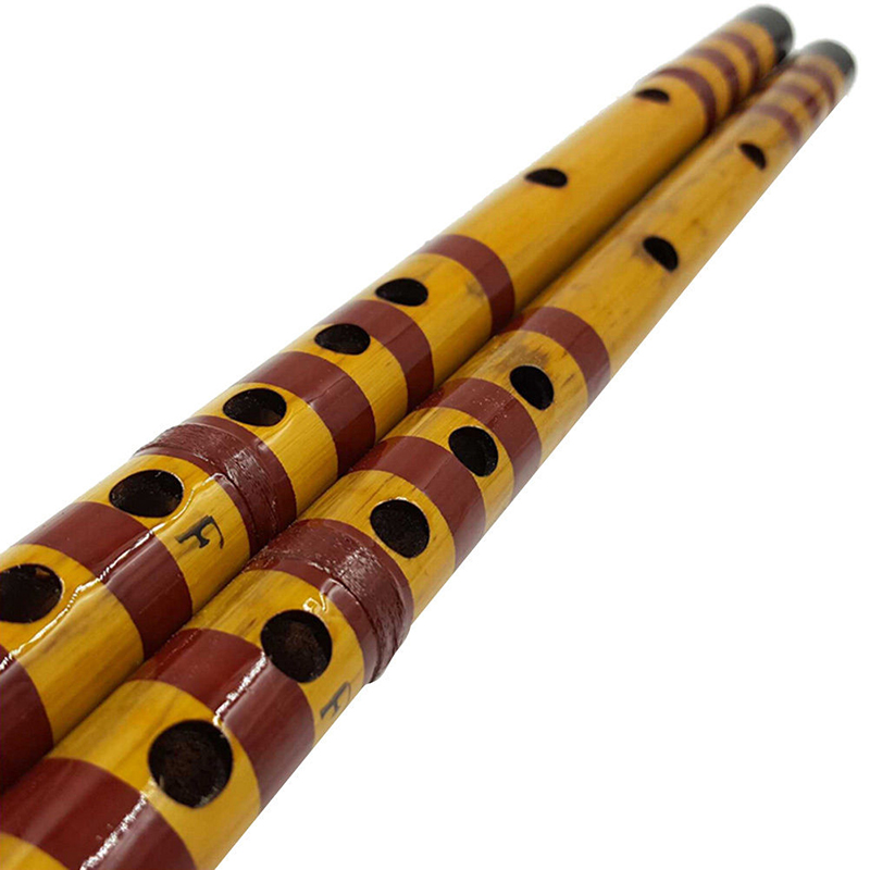 新しい手作りの伝統的な茶色のつぼみの木製楽器フルート装飾竹1 - Musical Instrument Zurna のレビューと価格