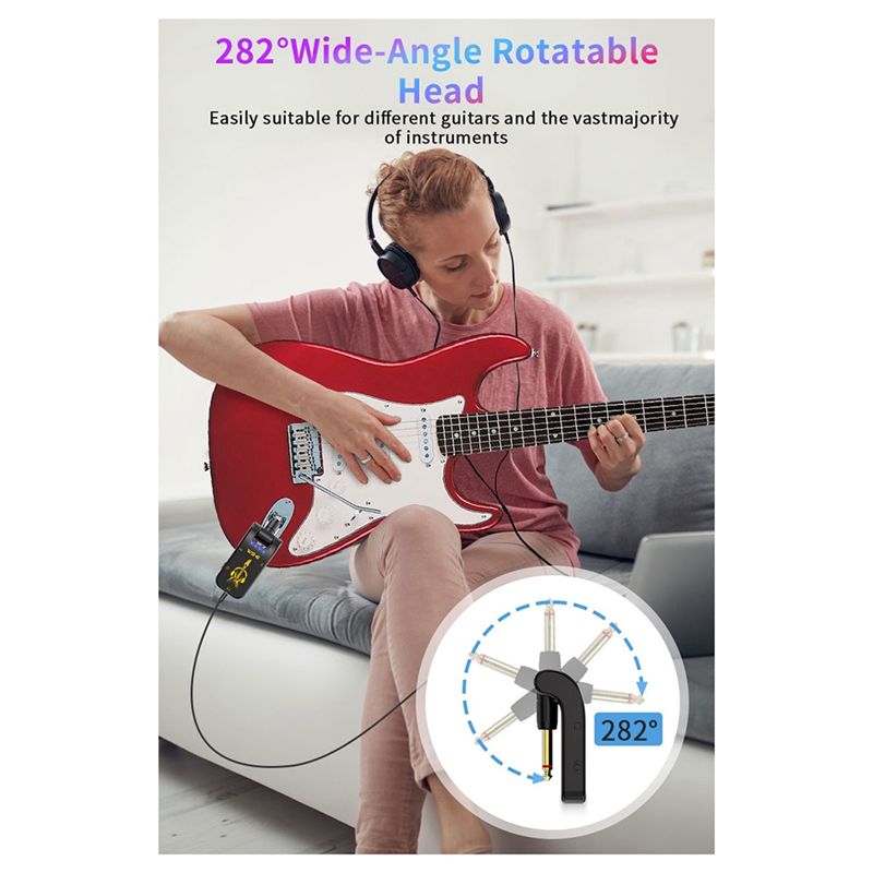 ABXI ギターヘッドフォン ギターオーディオヘッド 充電式 - Musical Instrument Amplifier のレビューと価格