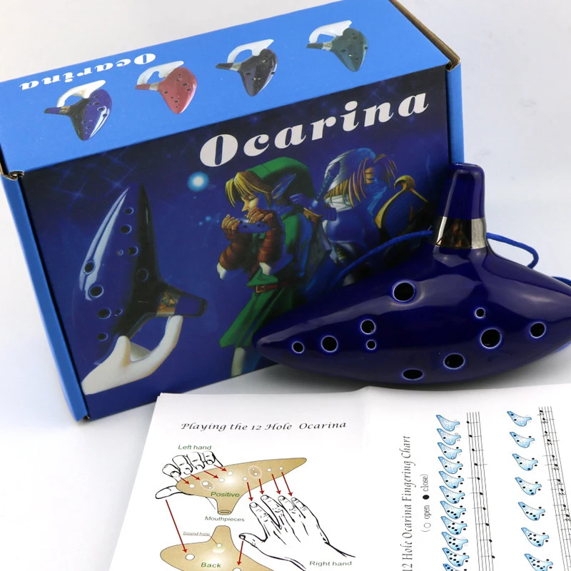 熱い ﻿   オカリナ セラミック レジェンド オブ 12  - Song With Musical Instrument のレビューと価格