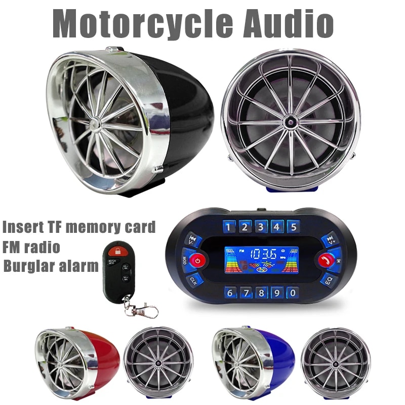 オートバイ用Bluetoothスピーカーアンプ,mp3音楽プ - Musical Instrument Amplifier のレビューと価格