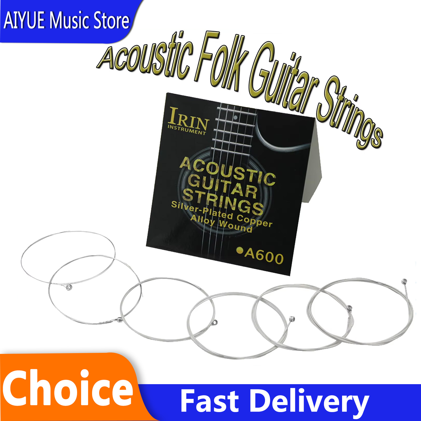 IRIN A600 アコースティックフォークギター弦交換部品 - Musical Instrument With Strings のレビューと価格