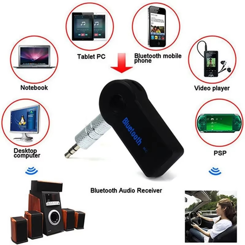 Aux 車 Bluetooth 5.0 レシーバー 3.5  - Musical Instrument Amplifier のレビューと価格