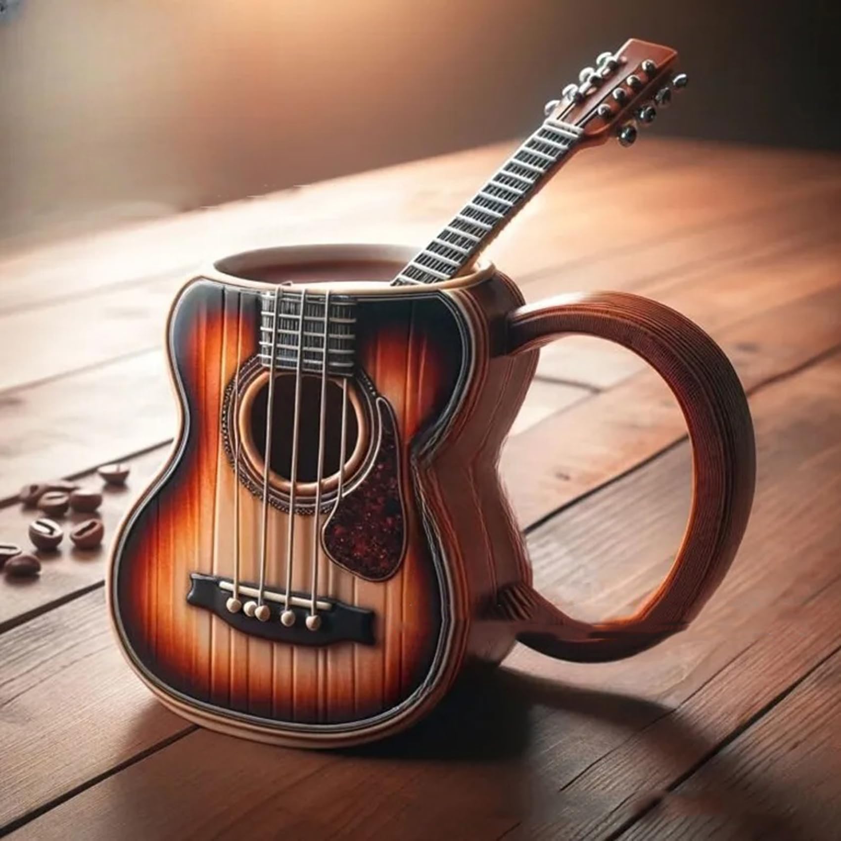 ノベルティ楽器コーヒーマグ、ユニークなノートデザインのコーヒ - Musical Instrument Like Piano のレビューと価格