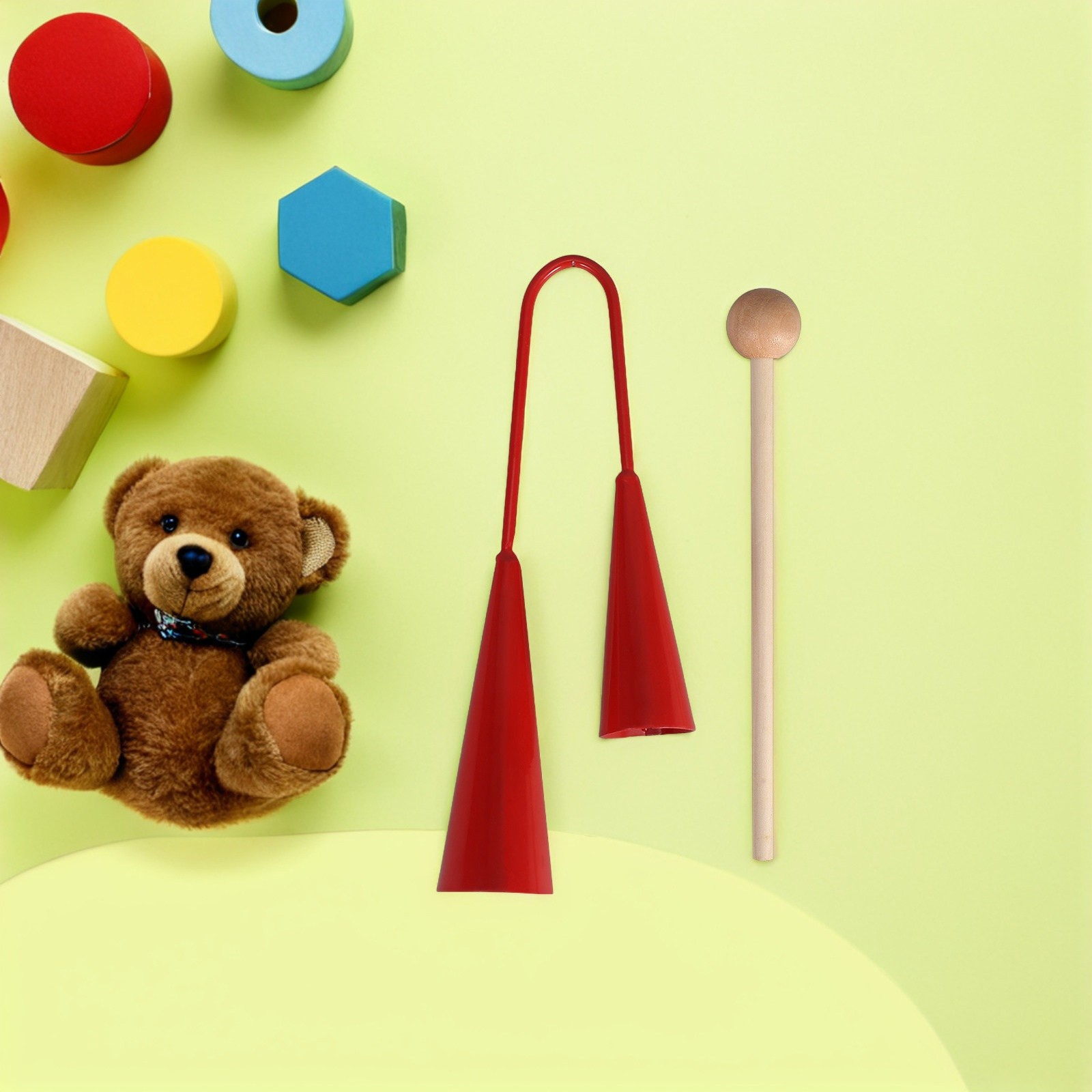 Agogo ベル デュアルトーンスチールオルフ打楽器 子供用 - Musical Instrument Agogo のレビューと価格