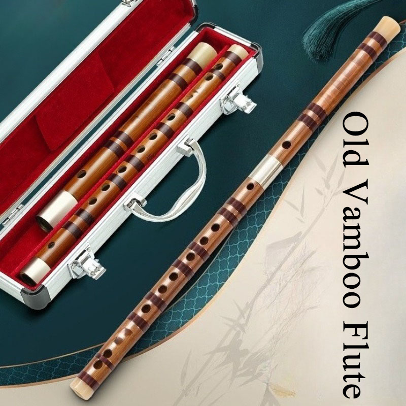 プロの竹笛ポータブル演奏フルート伝統的な中国の吹奏フルート初 - Musical Instrument Ancient のレビューと価格
