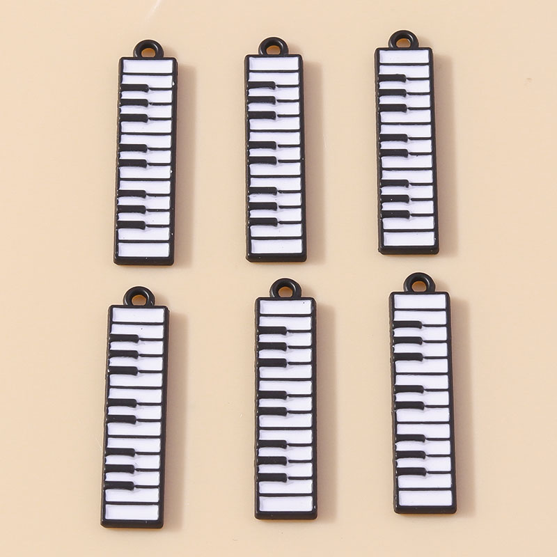 美しいエナメル楽器ピアノチャーム、DIYブレスレットとネック - Musical Instrument Tabla のレビューと価格