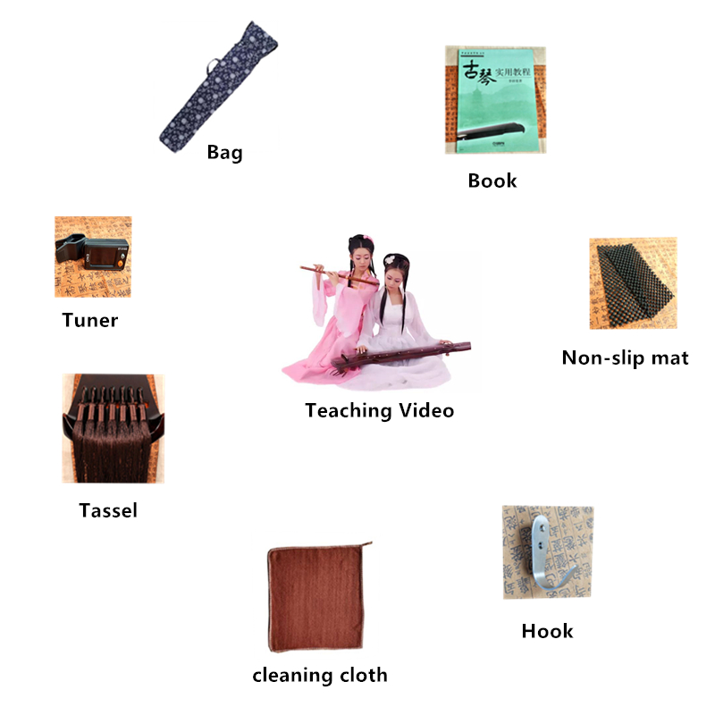 SevenAngel Guqin HunDun 7弦新スタイ - Musical Instrument Ancient のレビューと価格
