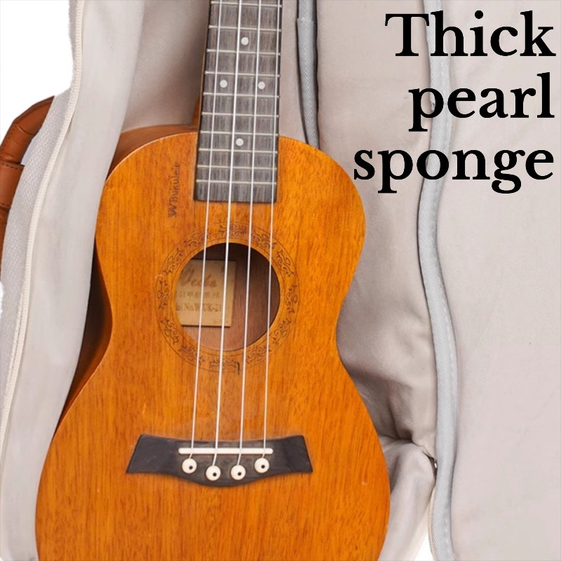 24 インチウクレレバッグ厚みのある耐衝撃性防水傷防止ショル - Musical Instrument Accessories のレビューと価格