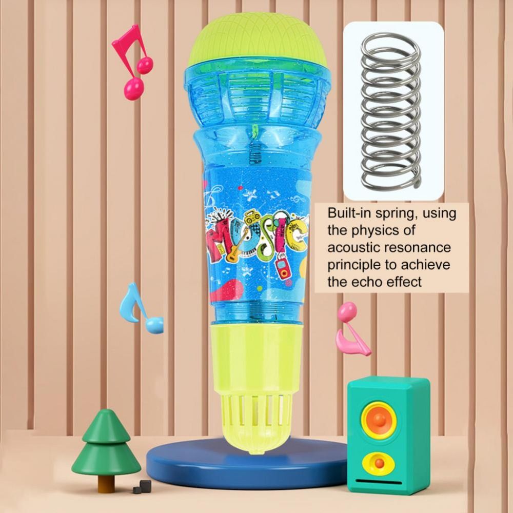面白いプラスチックエコーマイク大型物理エコー歌う歌う歌ワイヤ - Song With Musical Instrument のレビューと価格